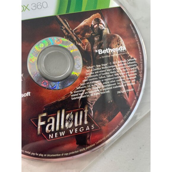 Fallout New Vegas Xbox 360 Disc Only NTSC Mature 17+ Dolby Digital Bethesda - Picture 4 of 5